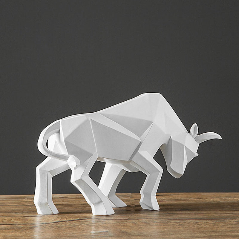 Scandinavian Bull Sculpture