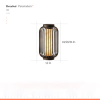 Waterproof Stainless Steel LED Lantern Lights