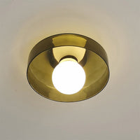 Glass Round LED Ceiling Light