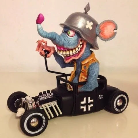 Rat Fink Collectible Model Toy Halloween Decoration