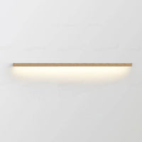 Japanische minimalistische Holzstreifen LED Wandleuchte Lampe 