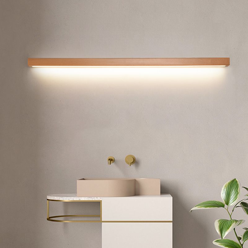 Linear Mirror Front Vanity Wall Lamp