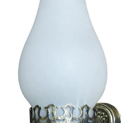Vintage Kerosin Wandlampe