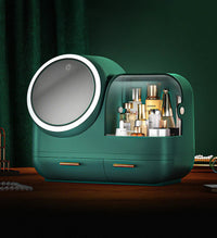 Makeup Cosmetic Organizer with Mirror