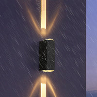 Modern Waterproof Rectangular LED Outdoor Wall Sconce Lamp