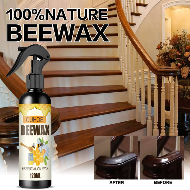 Natural Micro-Molecularized Beeswax Spray for Wood and Surface Care