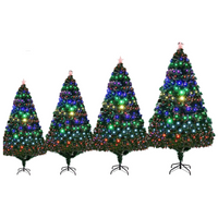 Large Pre-Lit Artificial Christmas Tree