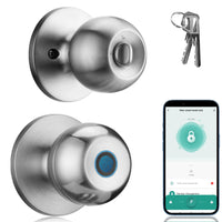 Smart Fingerprint Lock Door with Keyless Entry and Security Features