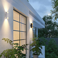 Modern LED Outdoor Wall Light Gold/White Garden/Corridor