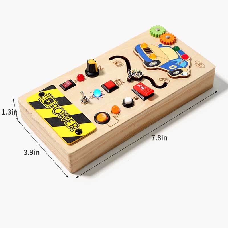 Wooden Sensory Switch Board