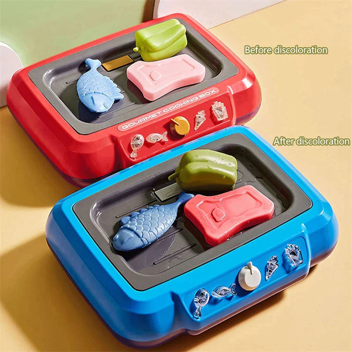 Color-Changing Food Cooking Simulation House Toy