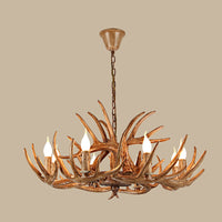 Antler Shape Resin Chandelier Light