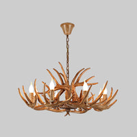 Antler Shape Resin Chandelier Light