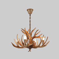 Antler Shape Resin Chandelier Light