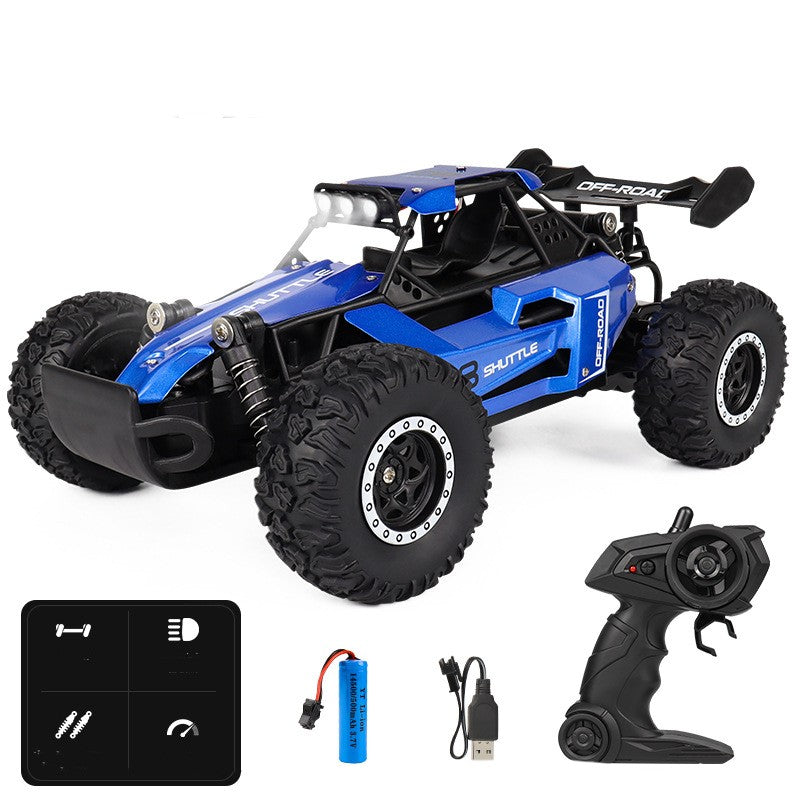 1:16 RC Car with LED Lights – High-Speed Off-Road Adventure