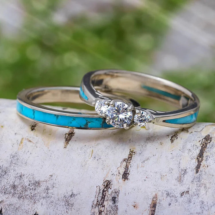 Turquoise Creative 2 - Piece Ring