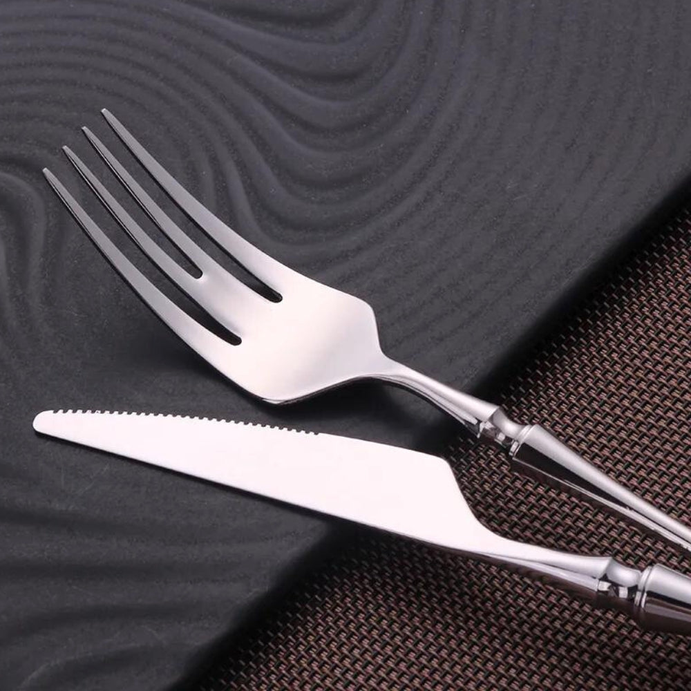 Stunning Steel Cutlery Set