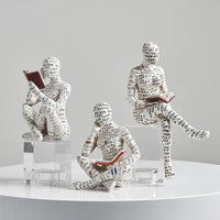 Alphabet Mummy Bookshelf Decor