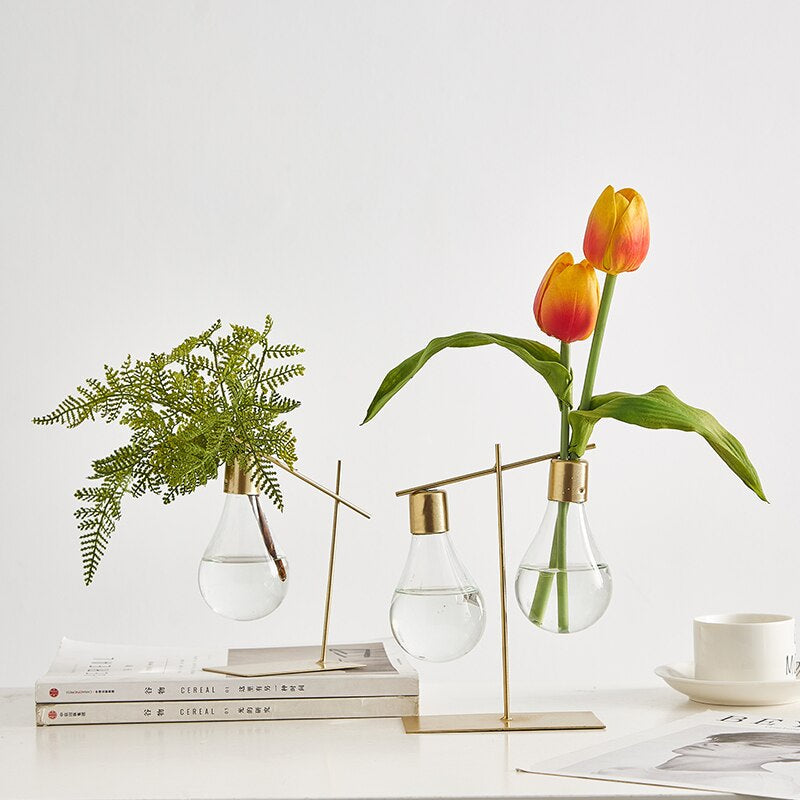 Aesthetic Lightbulb Propagation Vase