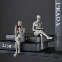 Alphabet Mummy Bookshelf Decor