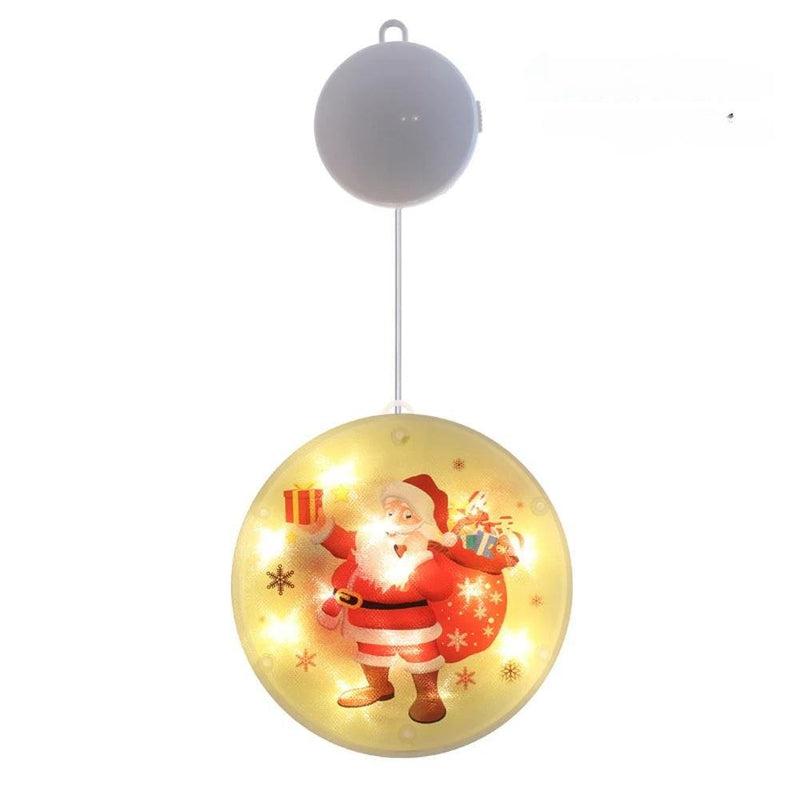 3D Fairy Glow Christmas LED Hanging Window Lights