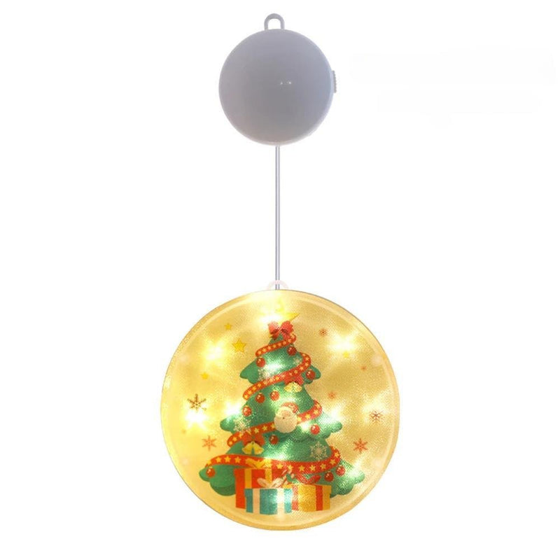 3D Fairy Glow Christmas LED Hanging Window Lights