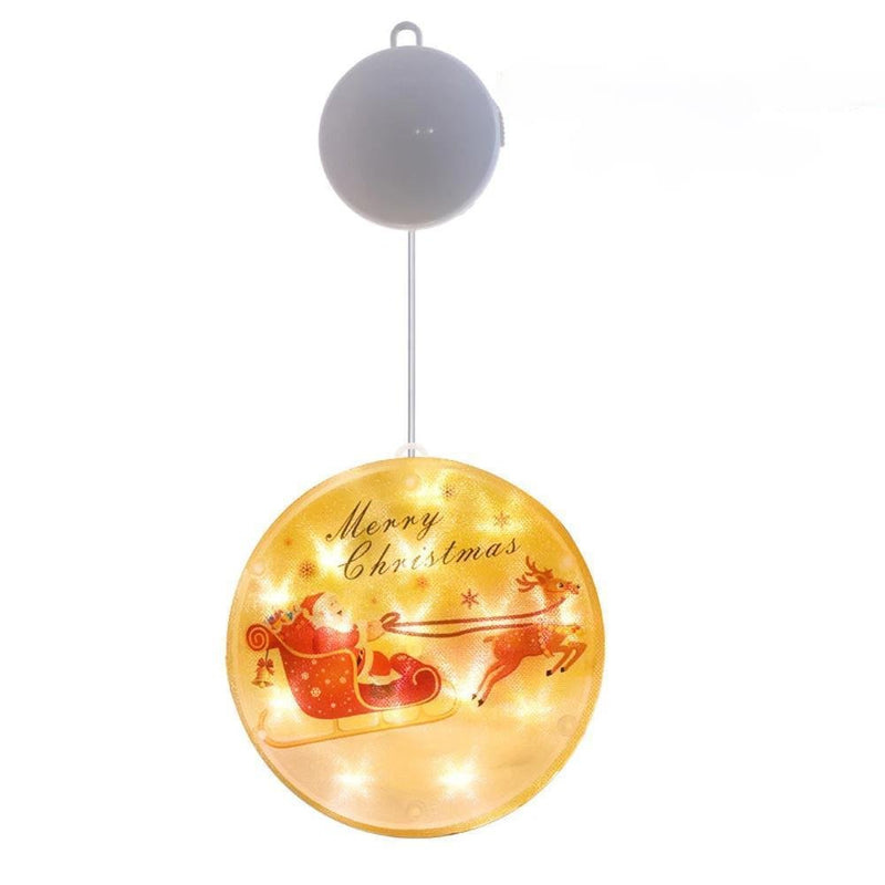 3D Fairy Glow Christmas LED Hanging Window Lights