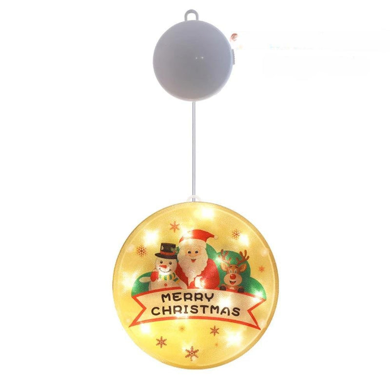 3D Fairy Glow Christmas LED Hanging Window Lights