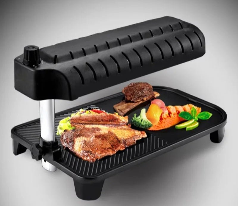 Infrared Electric Grill – 3D Smokeless Korean BBQ & Non-Stick Baking Pan