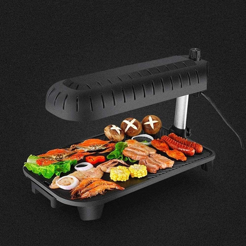 Infrared Electric Grill – 3D Smokeless Korean BBQ & Non-Stick Baking Pan