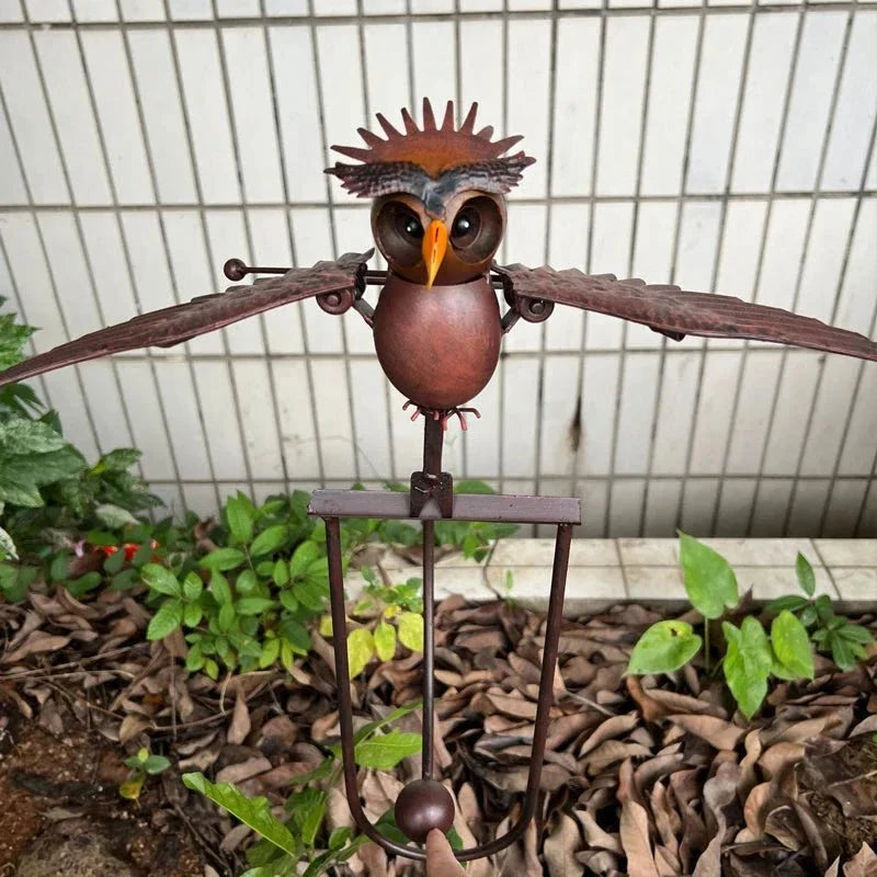 Charming Bird Patio Decoration Decorative Garden Art