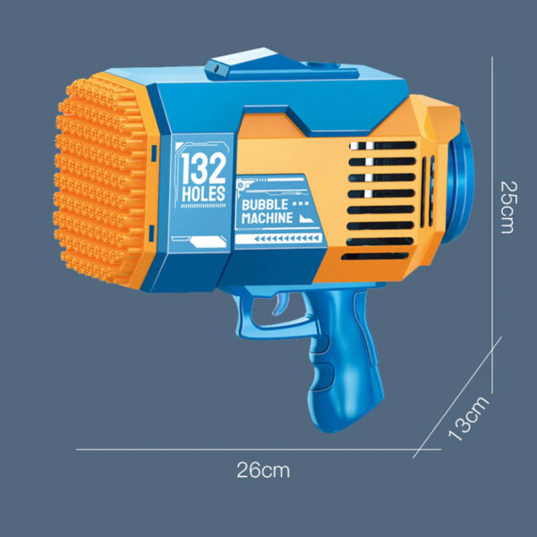 132 Holes Bazooka Bubble Machine