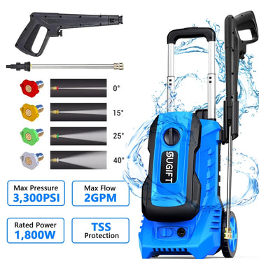 Portable Pressure Washer with Water Tank