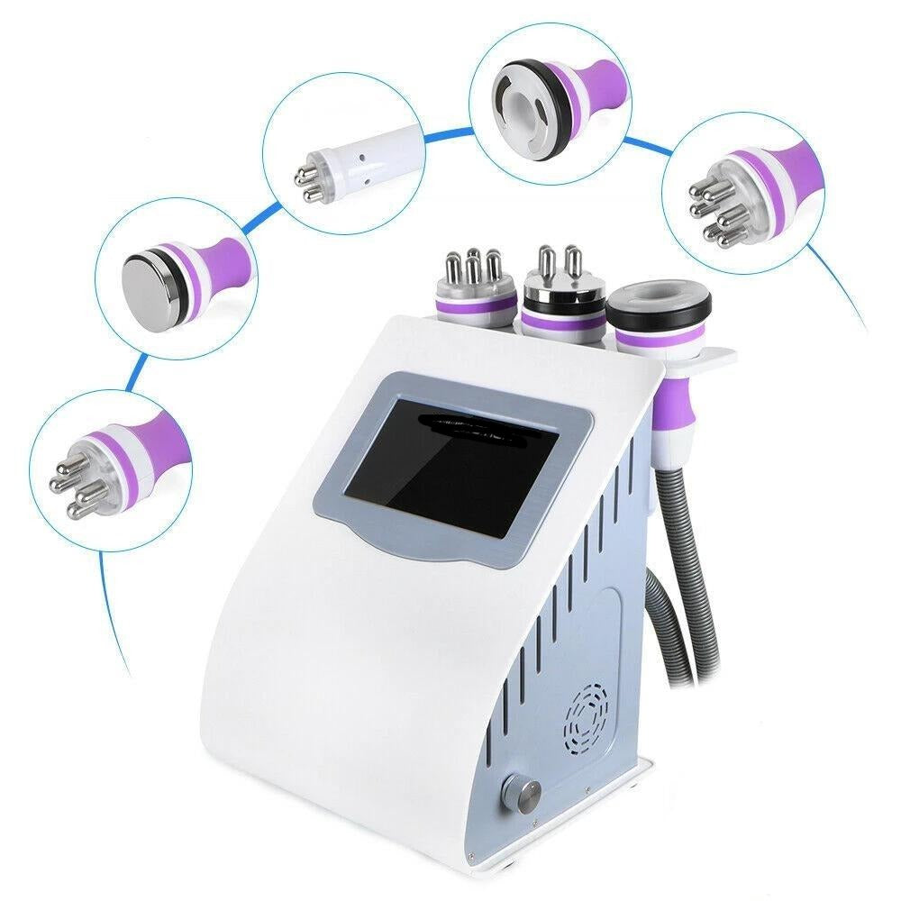 5-in-1 Vacuum Ultrasonic Cavitation RF Fat Reduction Laser Lipo Machine