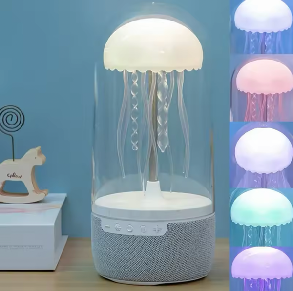 Stylish Jellyfish Bluetooth Speaker with LED Lighting Effects