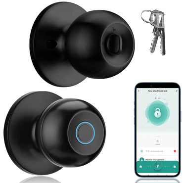 Smart Fingerprint Lock Door with Keyless Entry and Security Features