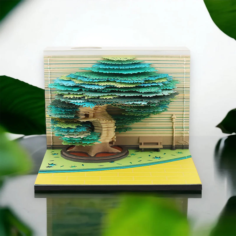3D Memo Pad Sticky Notes Creative Gift | Memoscope Calendar