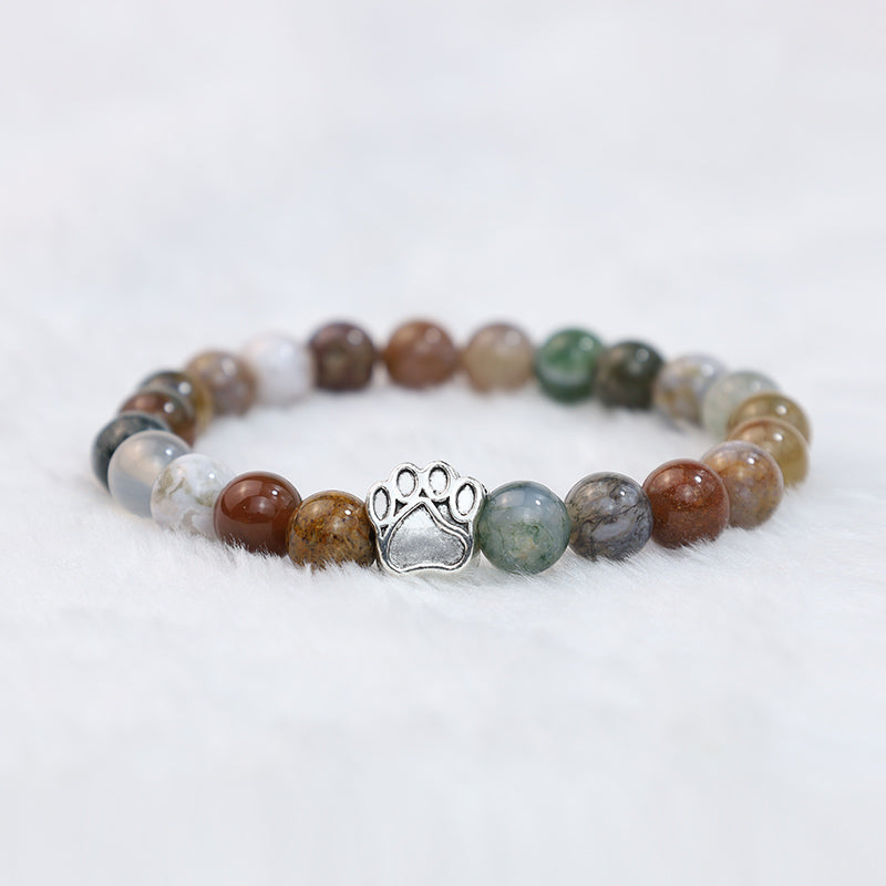 Buddha Stones „Rette einen Hund“-Armband