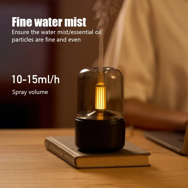 Ultrasonic Essential Oil Aroma Diffuser with LED Light