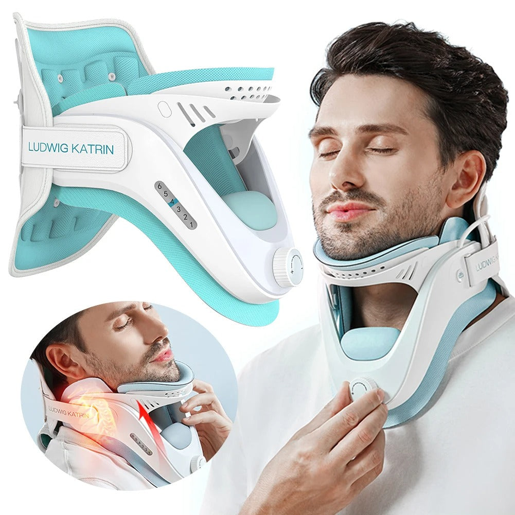 Adjustable Neck Traction Device for Pain Relief and Spinal Alignment