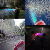 132 Holes Bazooka Bubble Machine