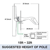 Wind Turbine For Home - Wind Generator - Wind Turbine Generator