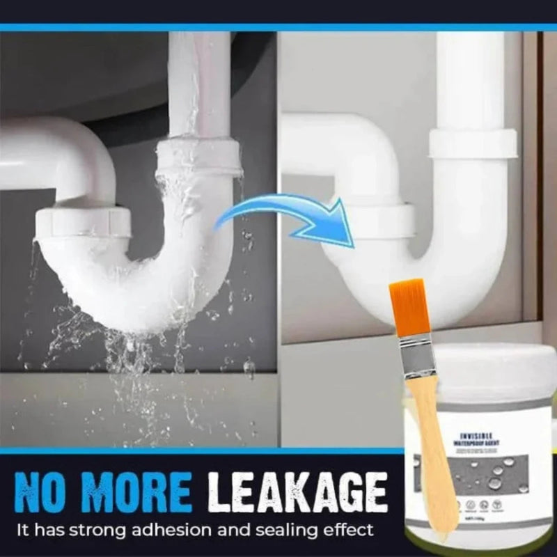 All-Purpose Waterproof Insulating Sealant with Free Application Brush