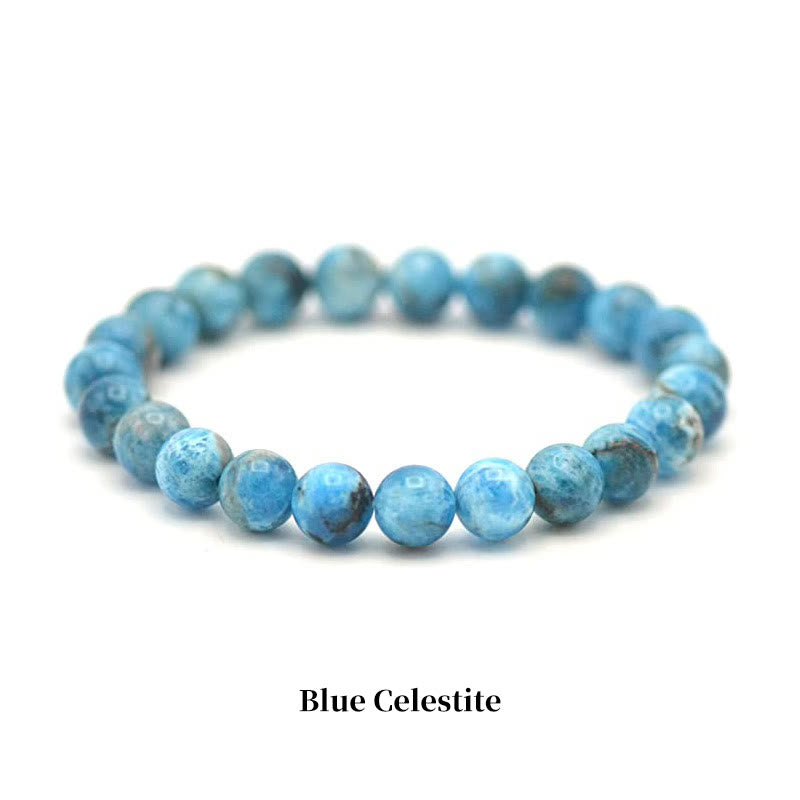 Natural Stone Quartz Healing Beads Bracelet