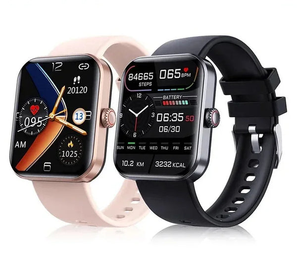 Smartwatch mit Blutdruck- und Blutzucker-Funktion, Bluetooth, modische Smartwatch