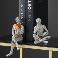 Alphabet Mummy Bookshelf Decor