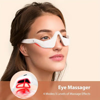 Eye Massager with Red Light Therapy – Relieve Eye Strain and Promote Skin Care