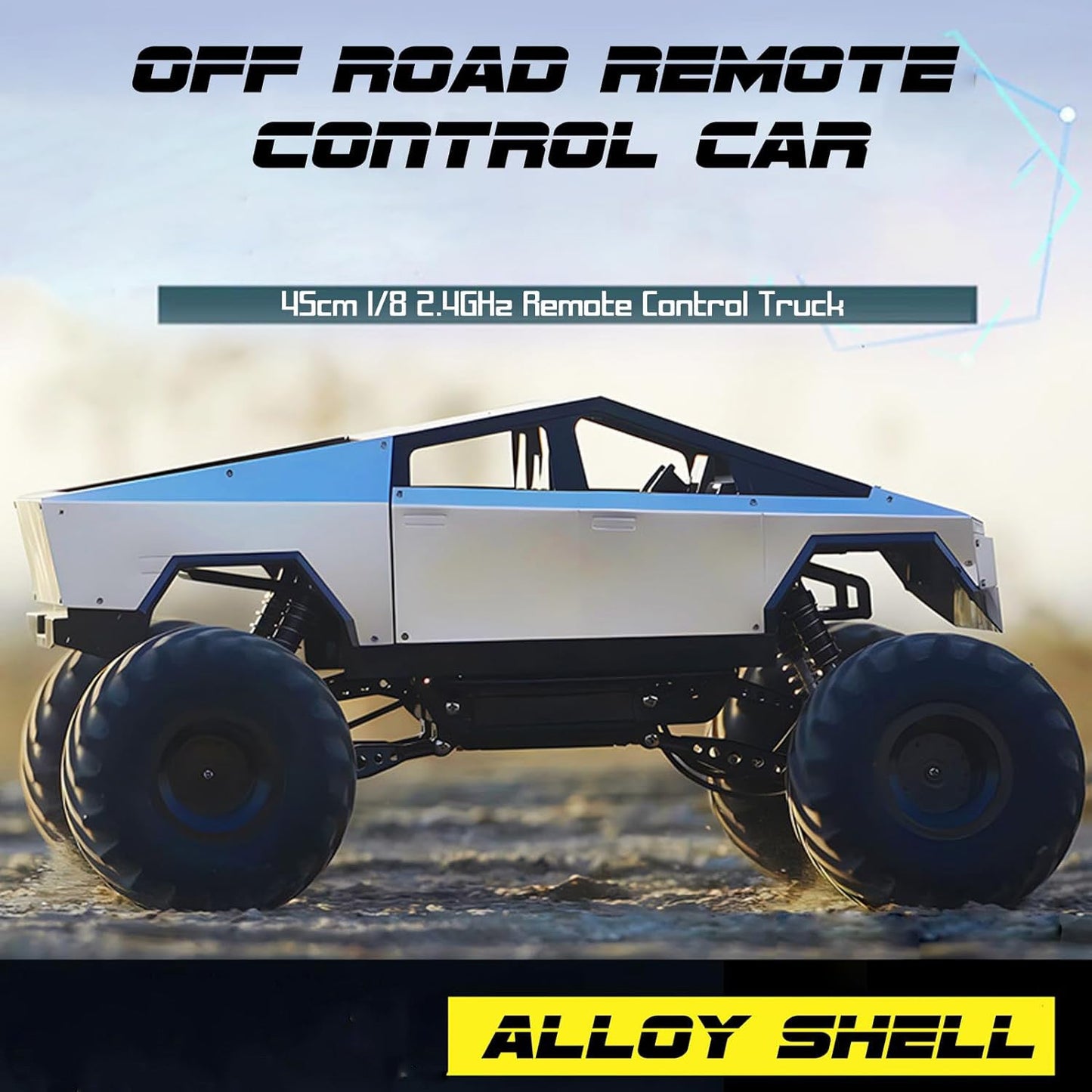 4WD Remote Control Off-Road Cyber Truck Car