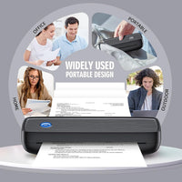 Wireless Portable Inkless Thermal Printer for On-the-Go Printing