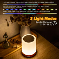 Bedside Table Touch Lamp